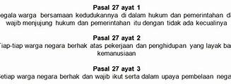 Pasal 31 Ayat 2 Tentang Apa